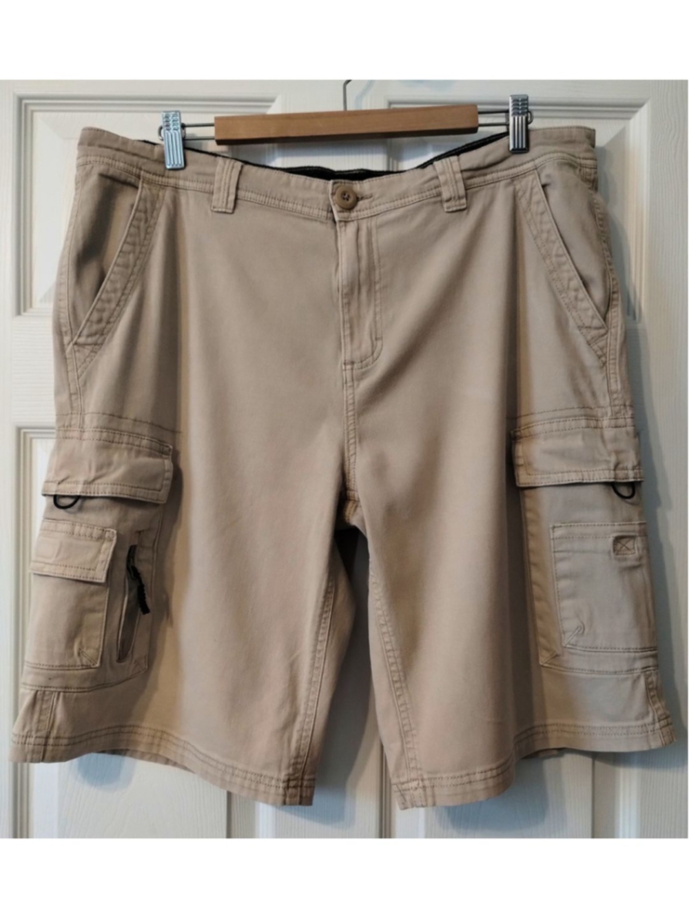 Men's Modern Culture Beige Cargo Shorts